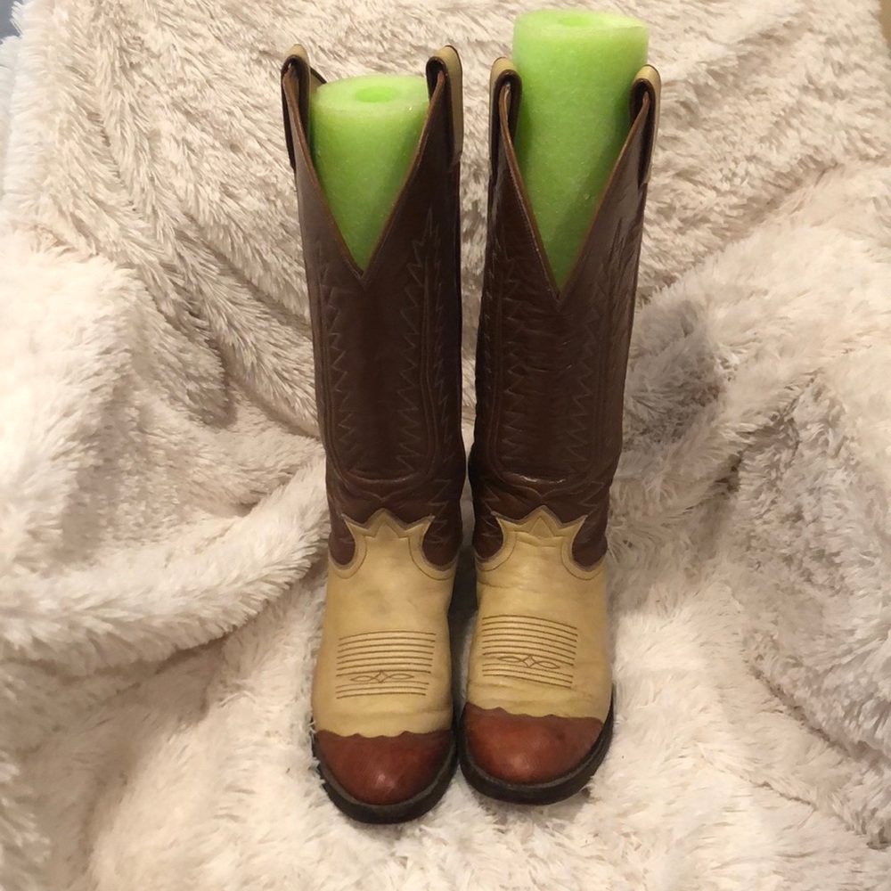 Tony lama boots. Stamped
